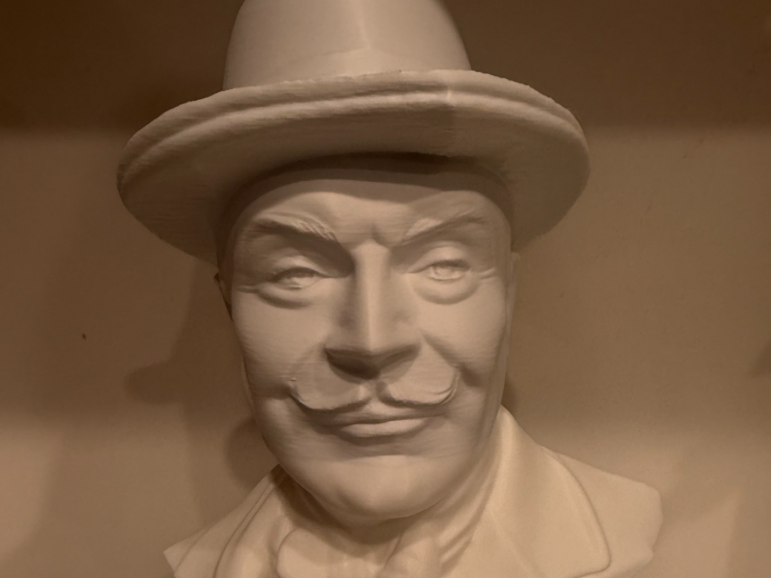 Agatha Christie's Poirot Bust
