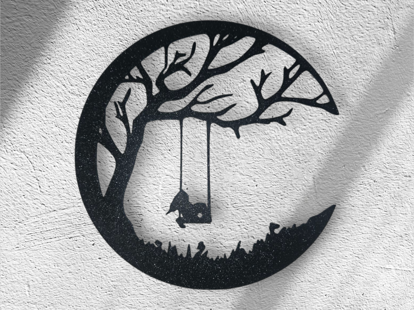 Childhood Swing wall decoration
