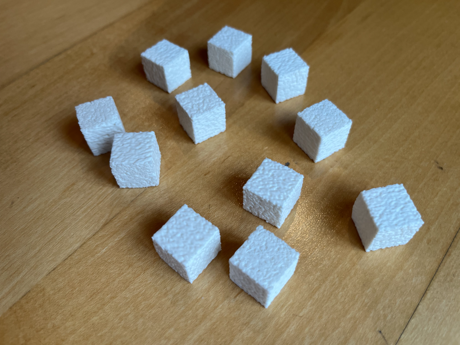 Plastic Sugar Cube (DO NOT EAT)