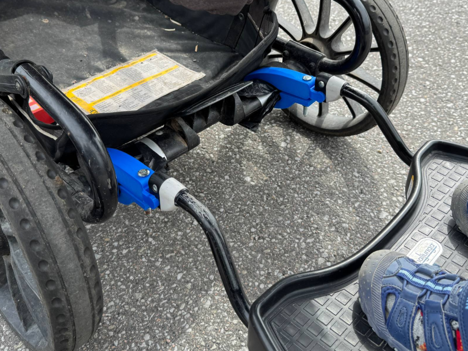 Buggy board adapter / Ståbräda adapter