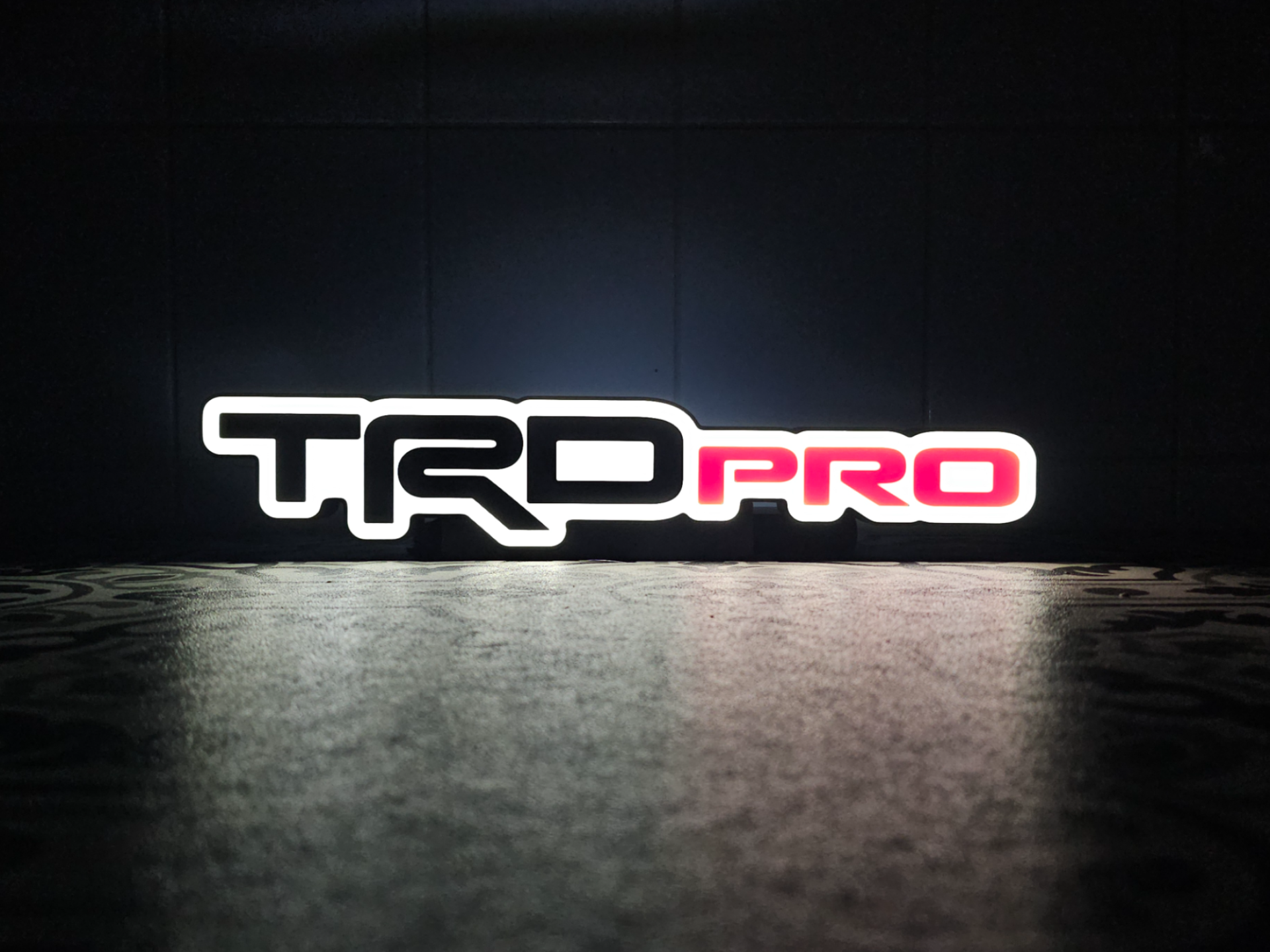 TRD Pro LED Lightbox Sign
