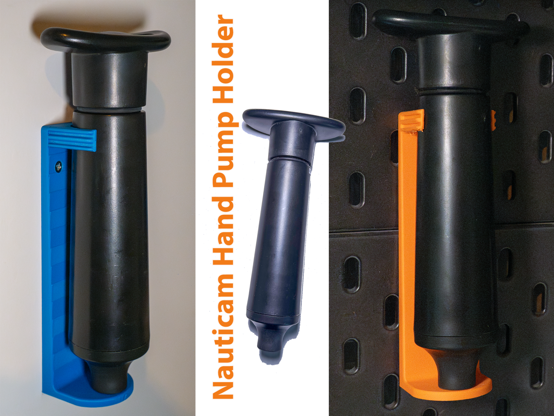 Holder for Nauticam Hand Pump - Skadis & Screw