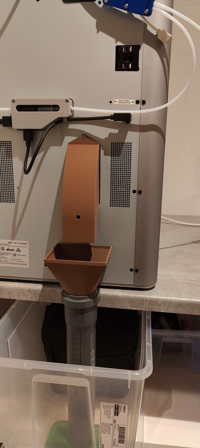 Bambu X1CC Poop chute