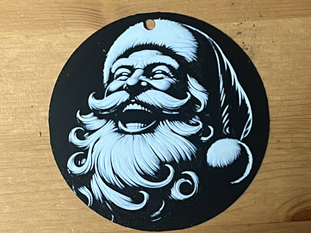 Santa bauble
