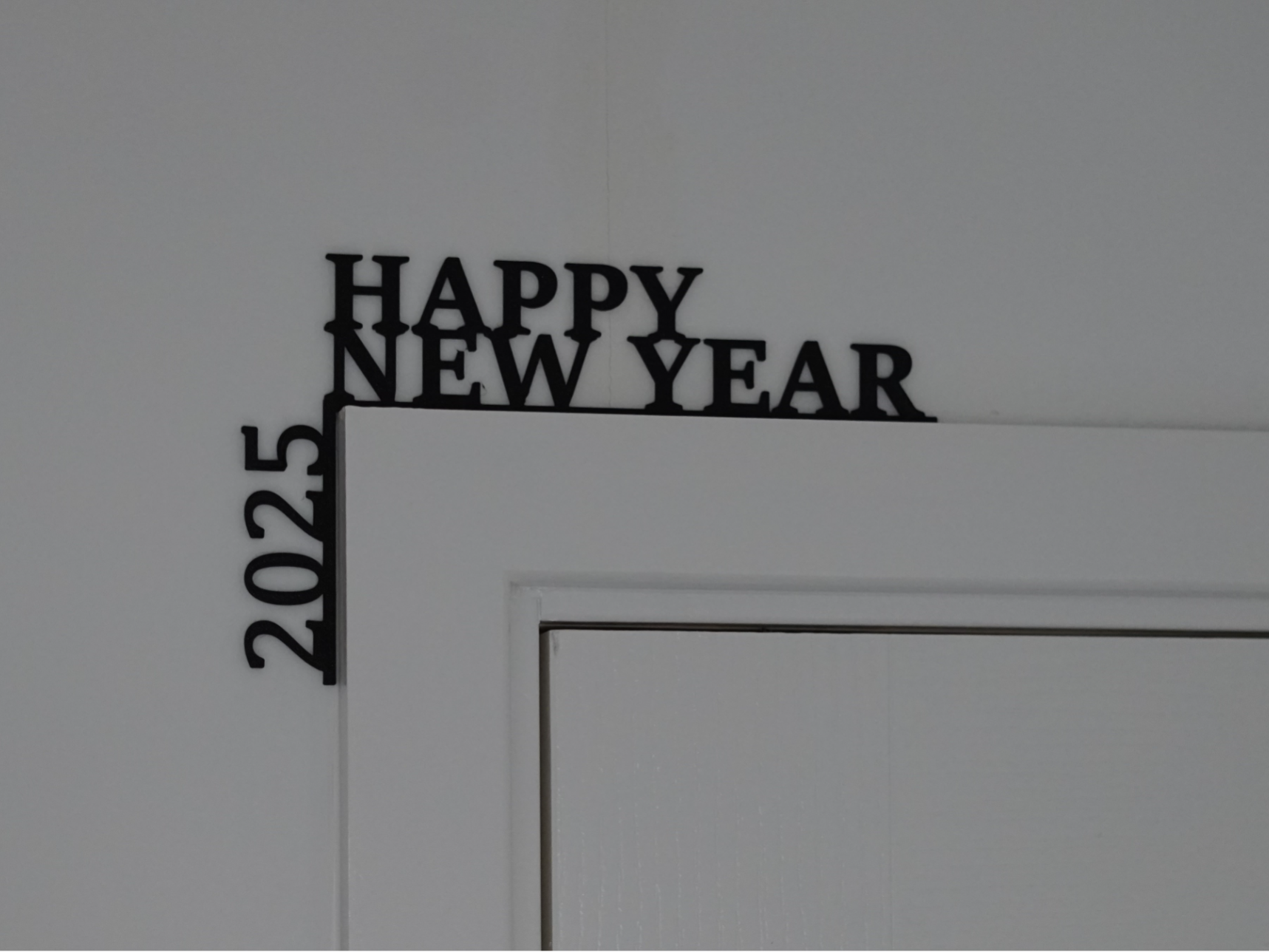2025 Happy New Year - Door Corner