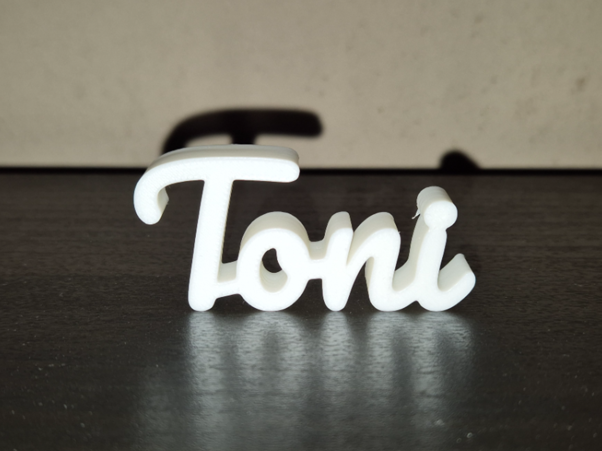 Toni Name Sign Display Decor
