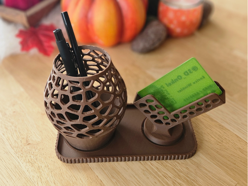 Eleganter und moderner Voronoi Desktop Organizer