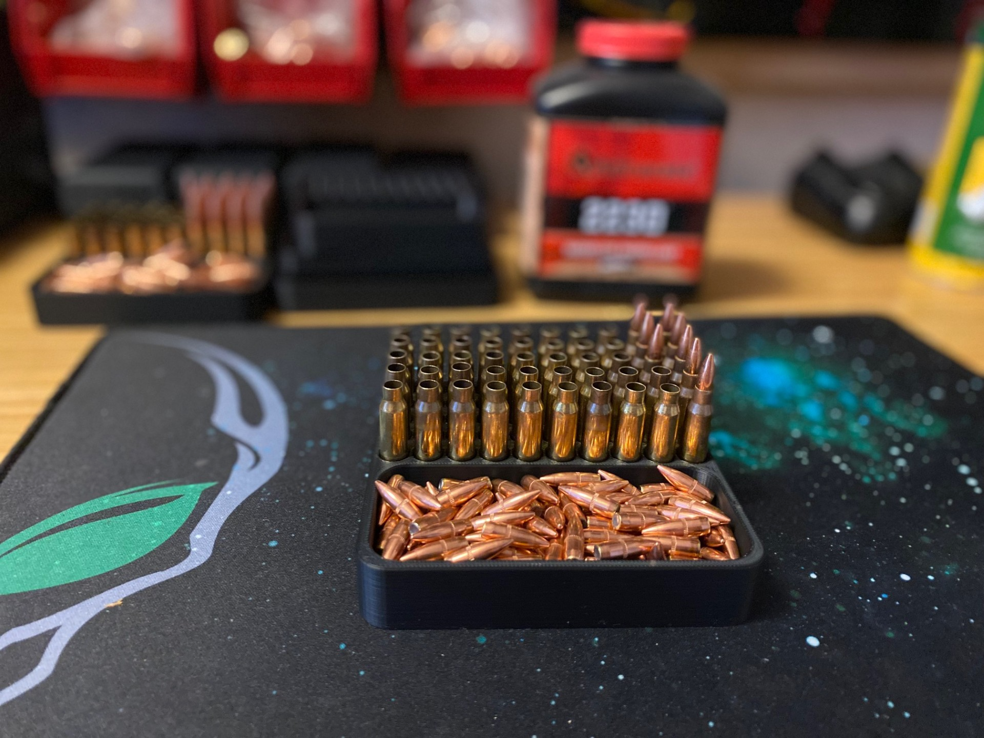 223/5.56 reloading tray.