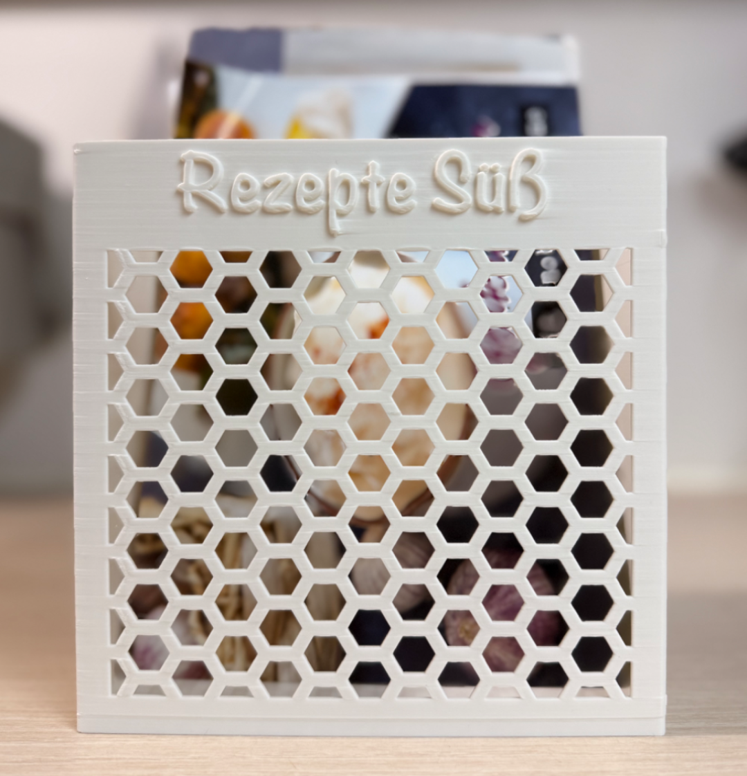 Rezeptebox DIN A5 mit individueller Schrift