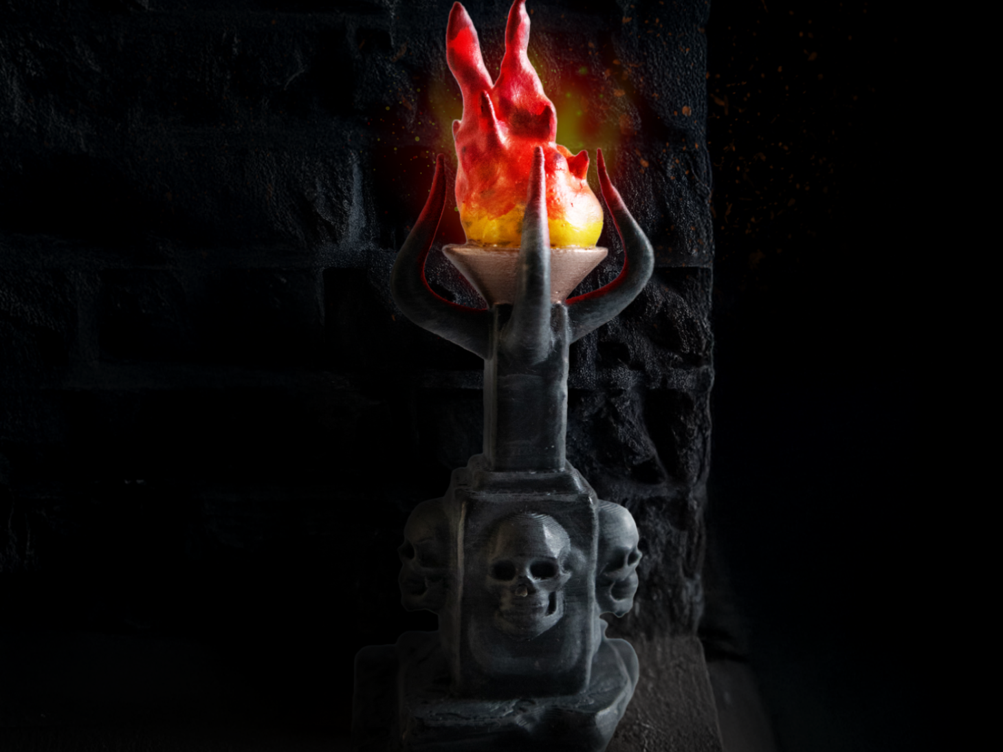 flame pillar miniature