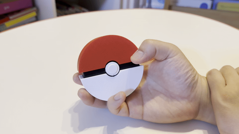 Actual Size Poke Ball AirPods pro Case