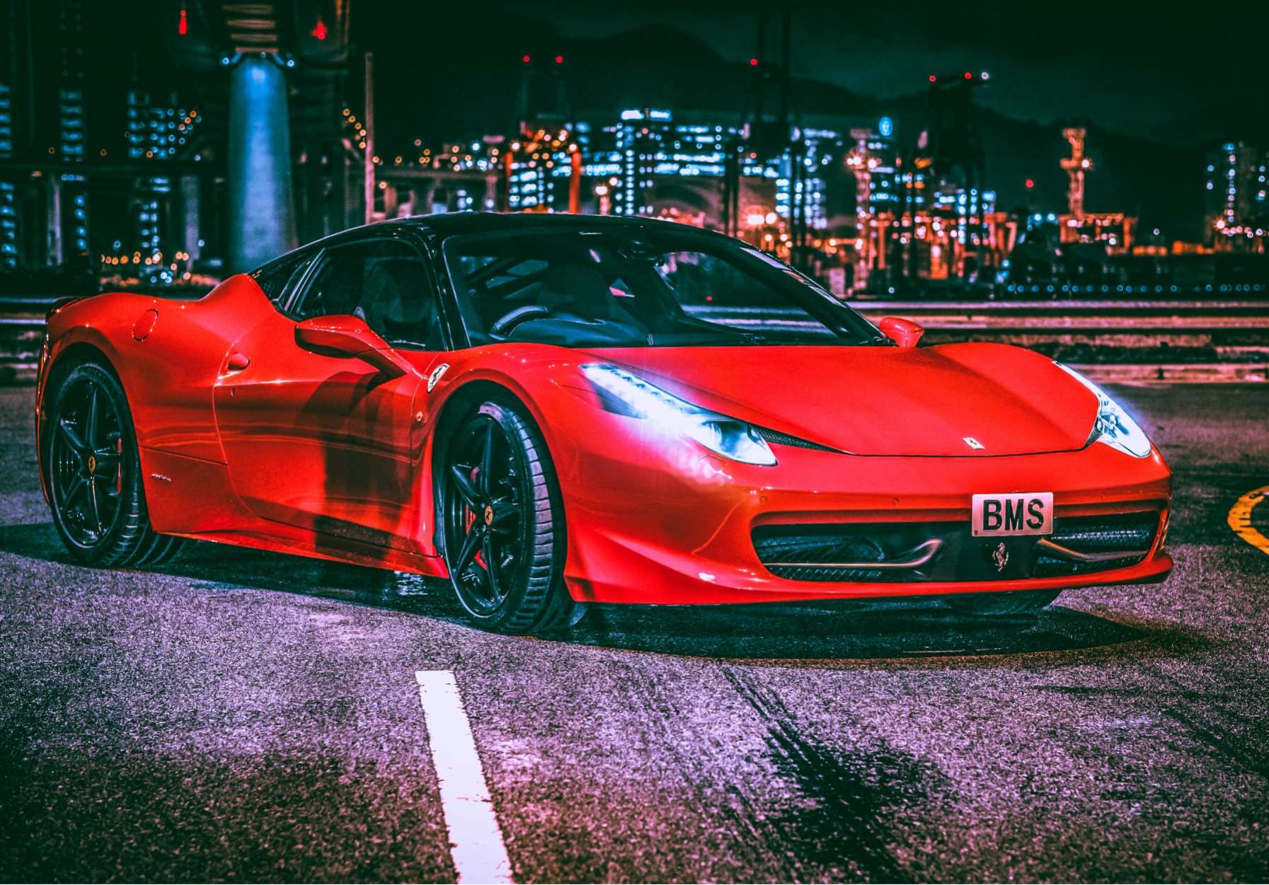 Ferrari 458 Hueforge