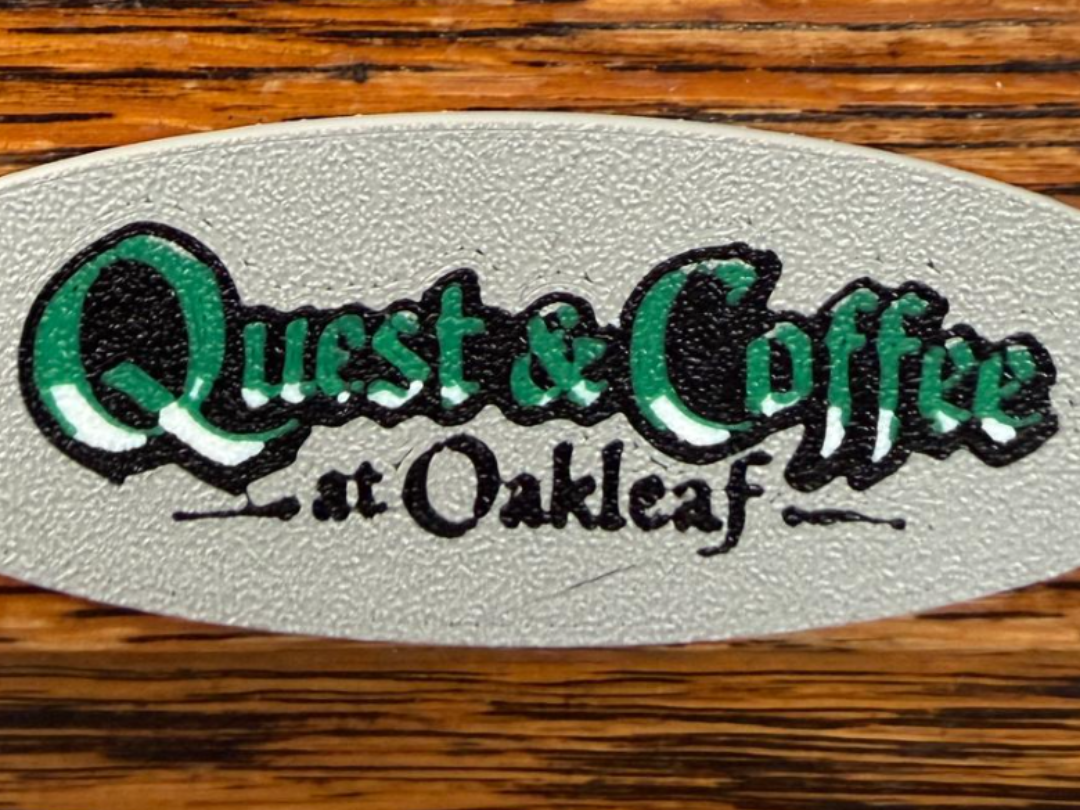 Key Ring for Wargaming Quest and Coffee at Oakleaf