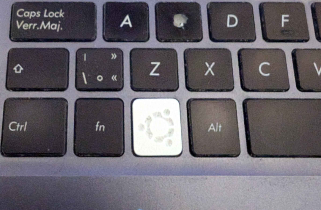 ASUS Vivobook S15 Ubuntu Keycap