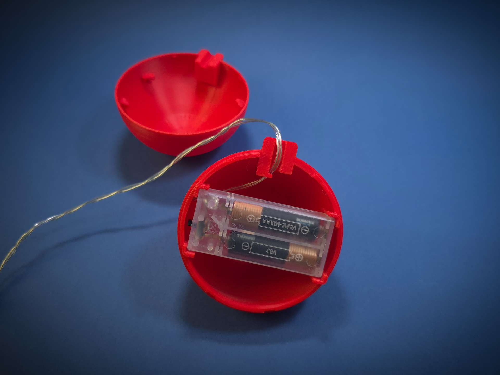 Hidden Battery Christmas Bauble