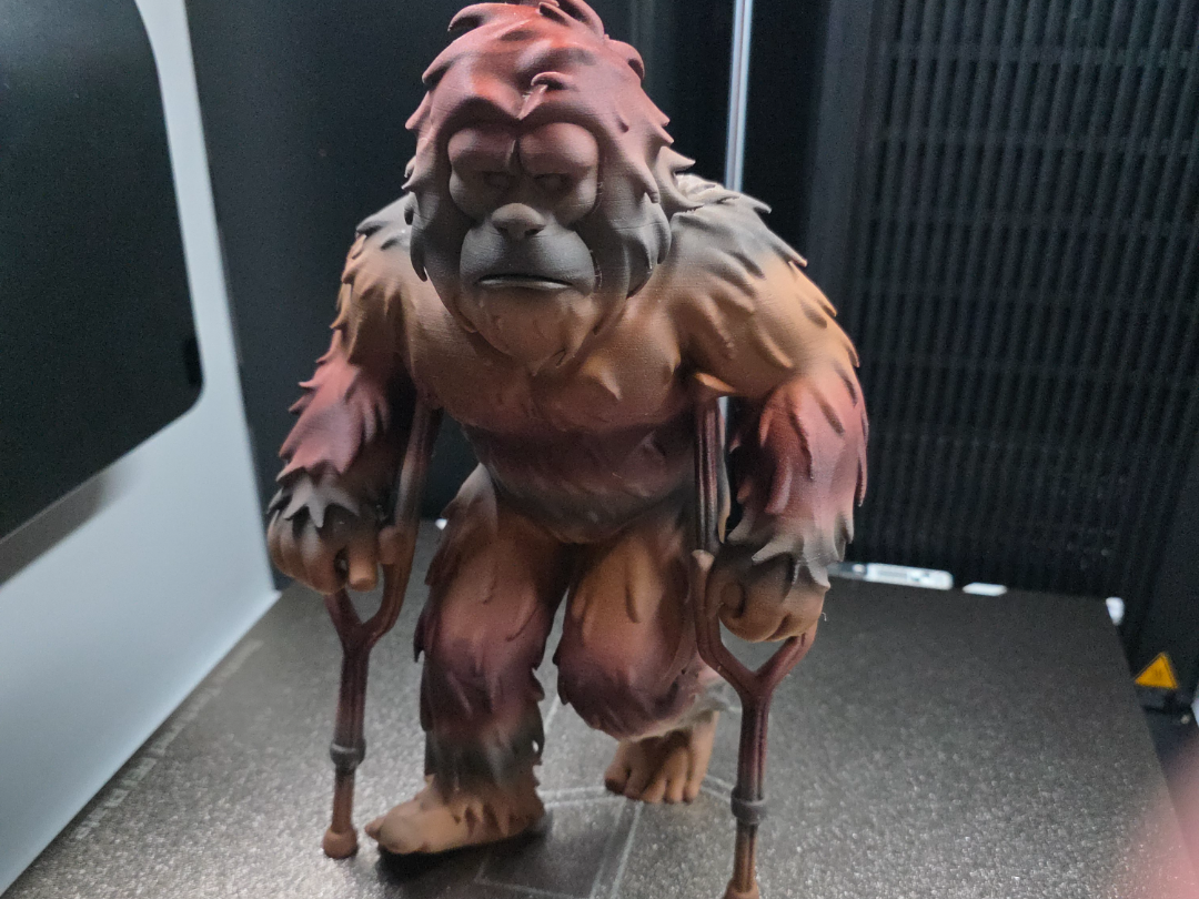 Sascrutch! Bigfoot on crutches! - Funny!