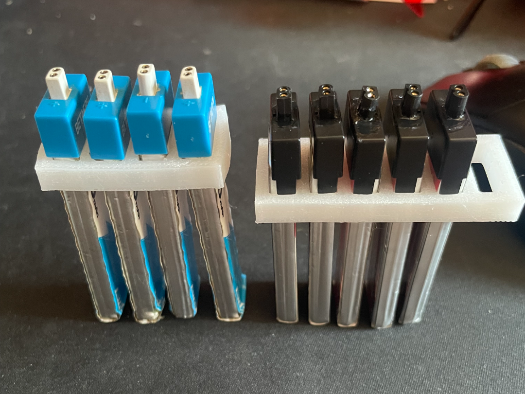 1s 550 mah lipo battery holder