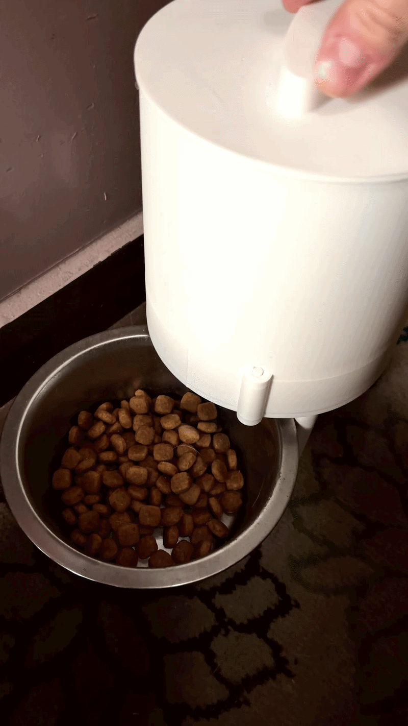 Modular Top-Turn Pet Feeder