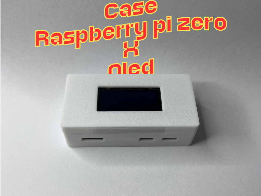 Raspberry Pi Zero W Case - 1.3" OLED
