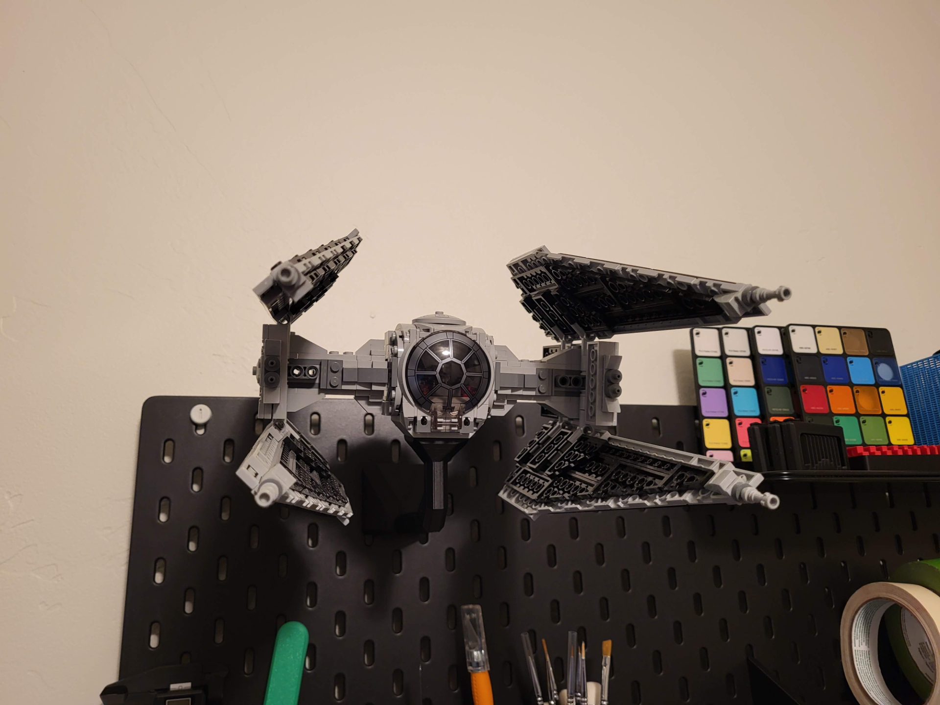 LEGOs Skadis Display Mount - 4x4 Flat and Angled
