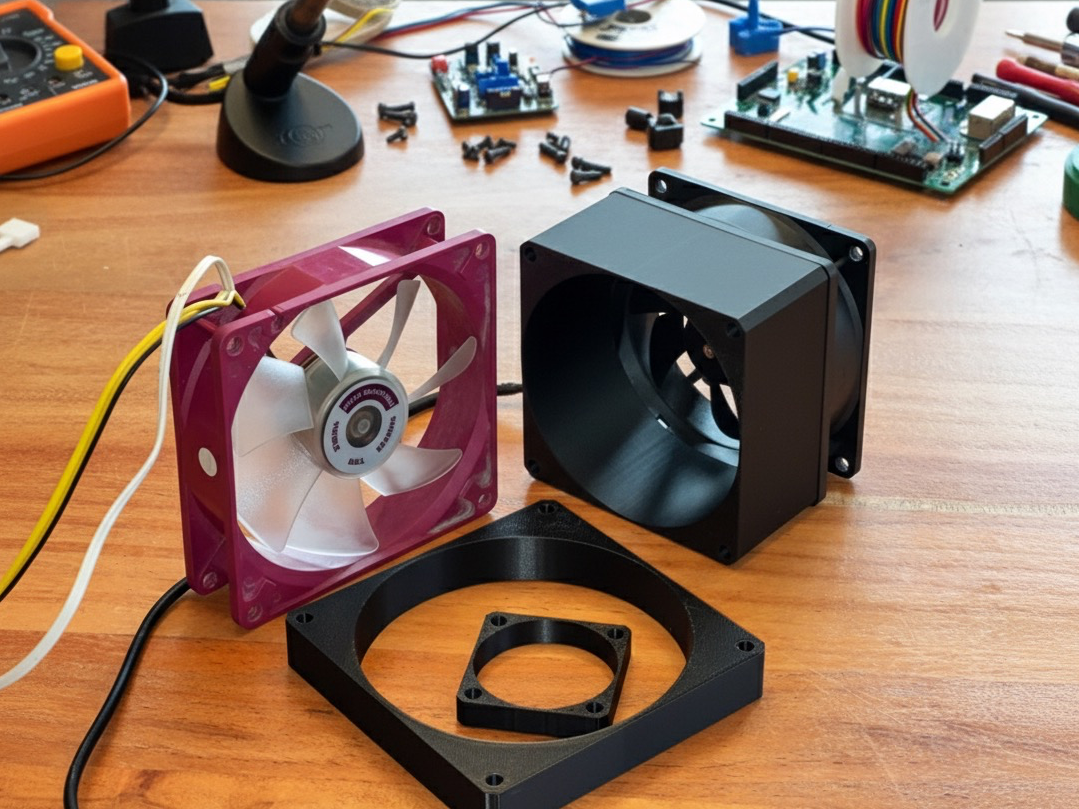 PC Fan Spacer Abstandshalter Dämpfer 40 bis 140