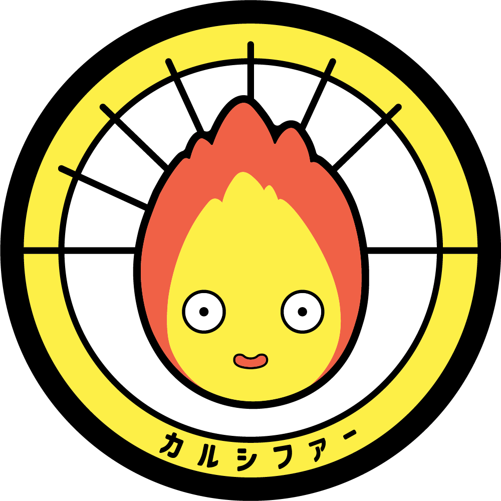 Calcifer Coaster