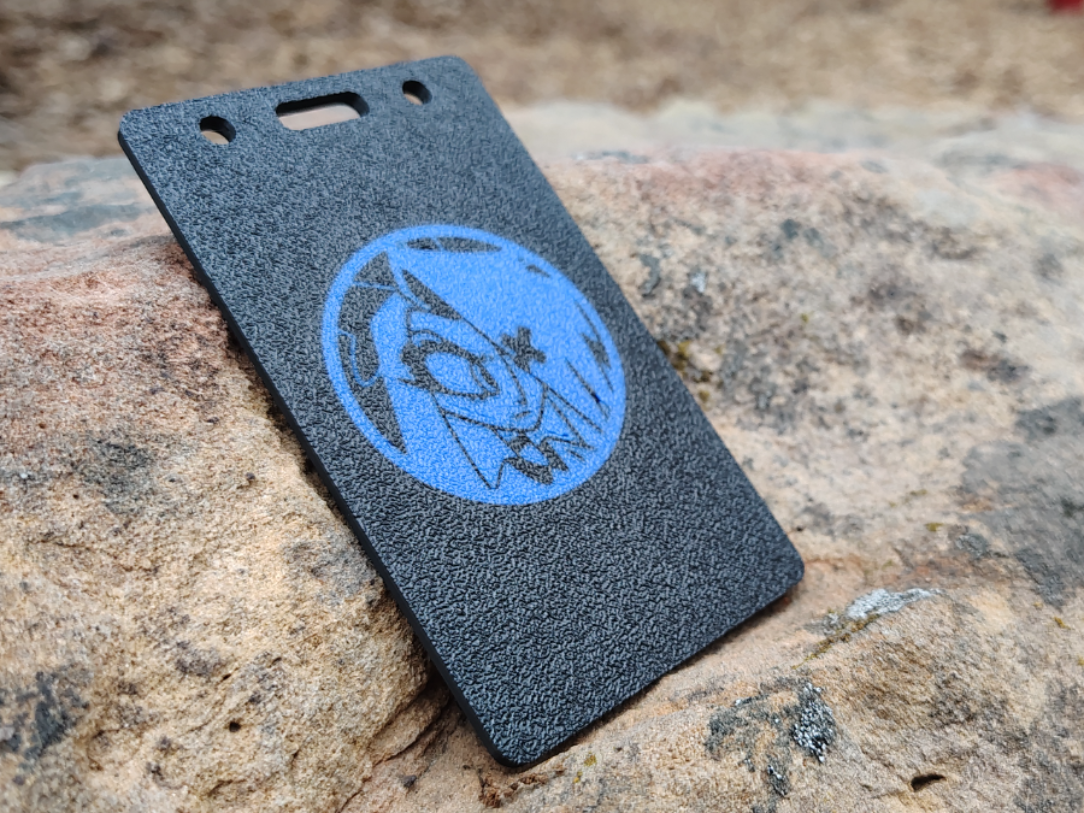Hazbin Vaggie ID Holder