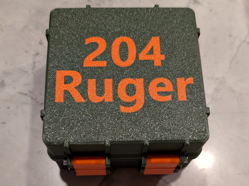 204 Ruger 100rnd Ammo Box
