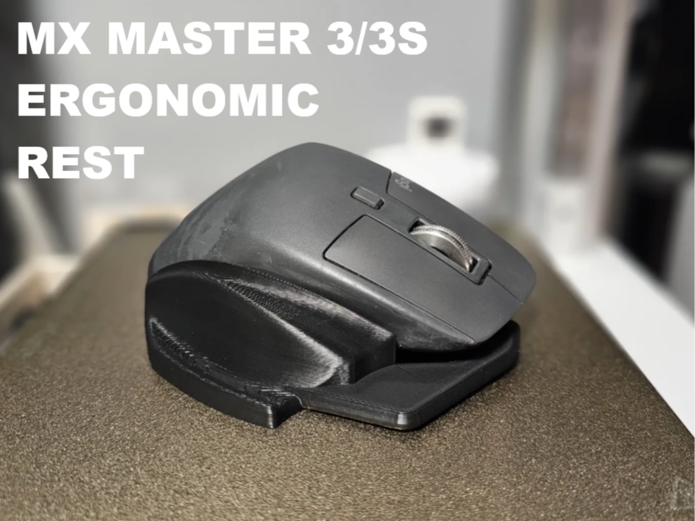 Logitech MX Master 3/3S Pinky Finger & Wrist Rest