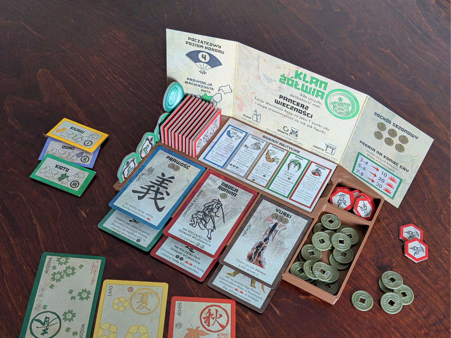 Rising Sun Player Board