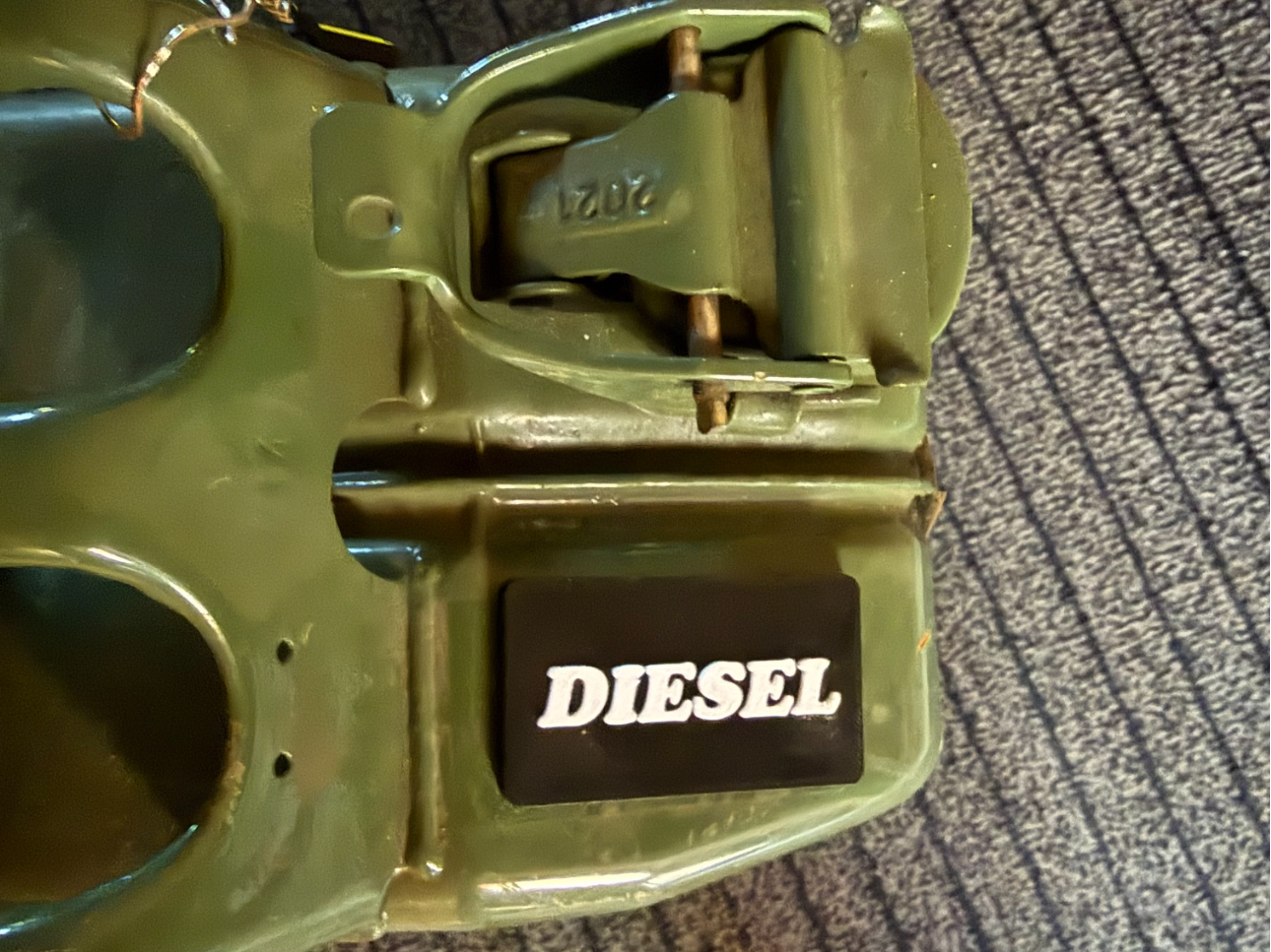 Magnetische Platte für Kanister