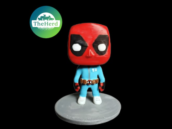Squid Game Deadpool Funko Pop