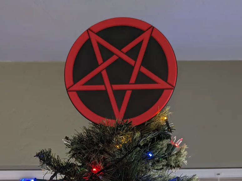 Pentagram Decoration/Christmas Tree Topper