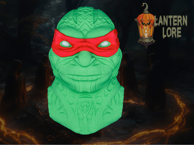 TMNT Raphael Tiki Wall Art