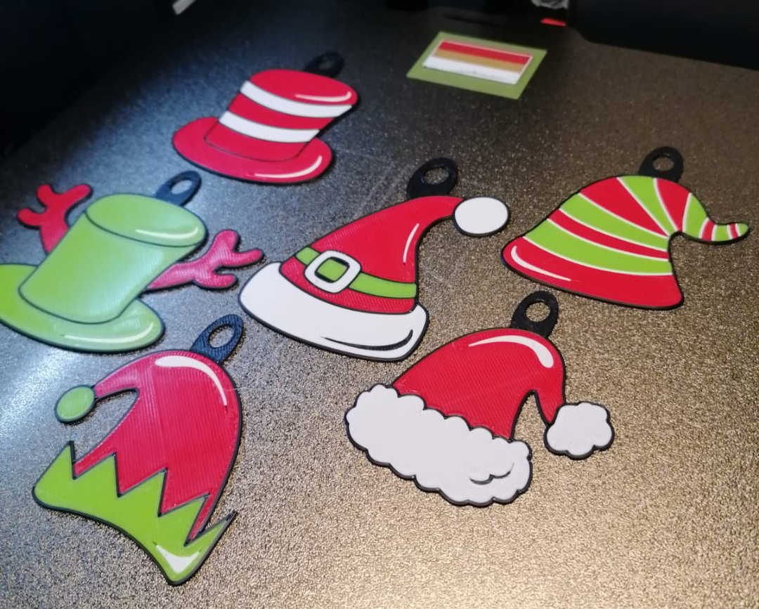 Newyear Series - Hat Tree Decoration