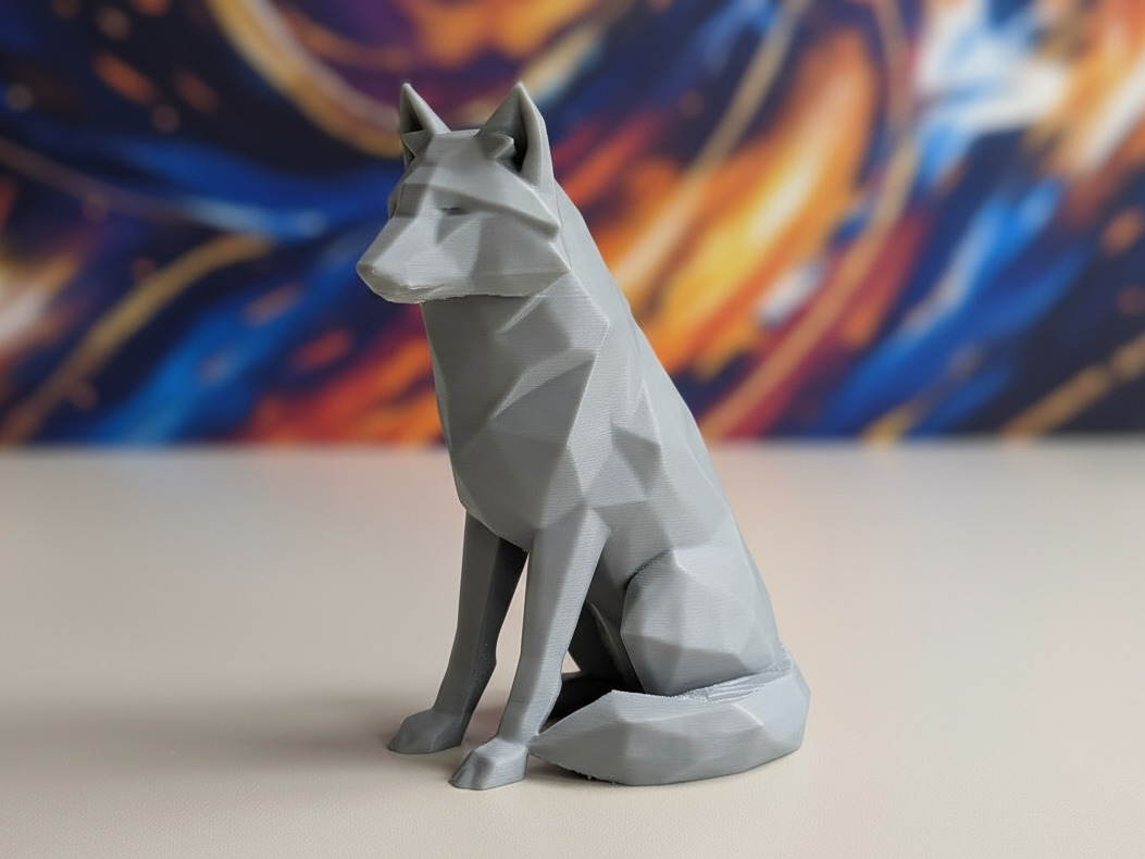 Low Poly Wolf