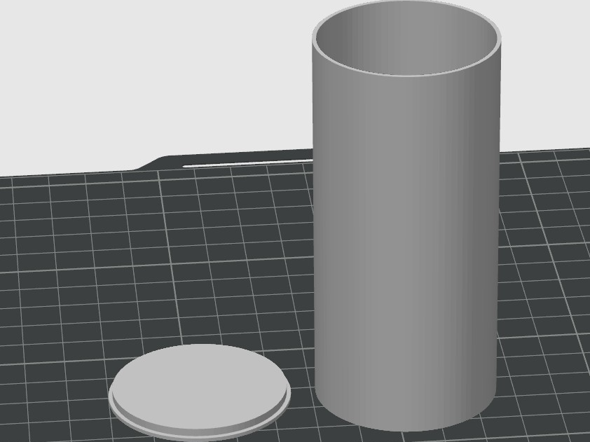 Tube box with deckel for anything