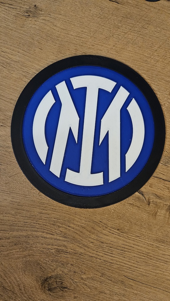 Inter Milan Badge - wallart and keychain