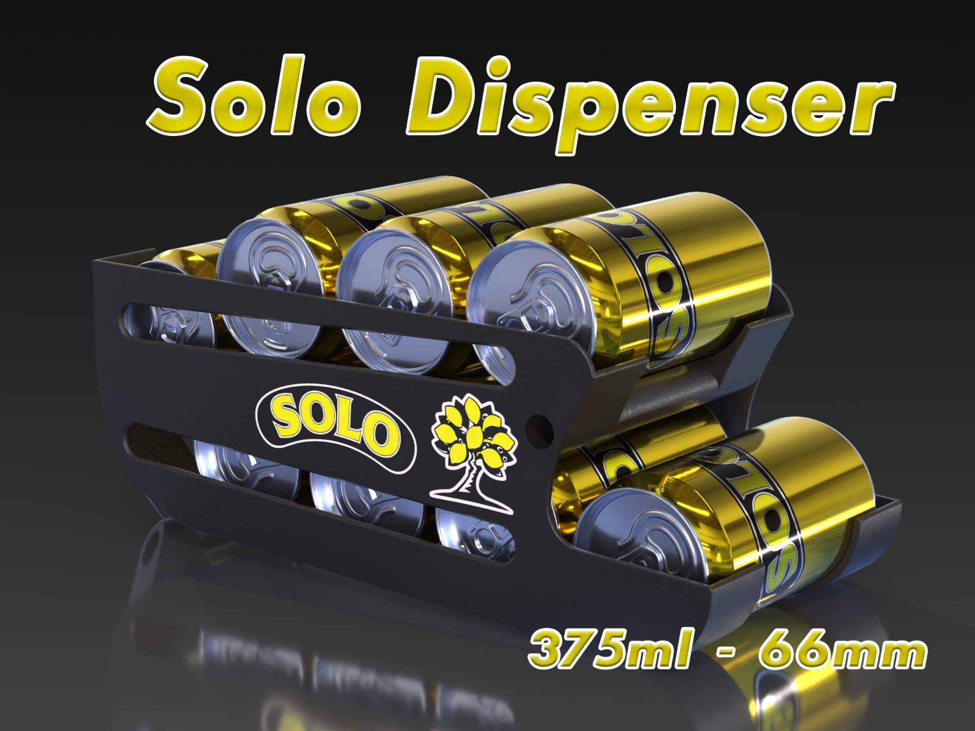 Solo Can dispenser 375ml