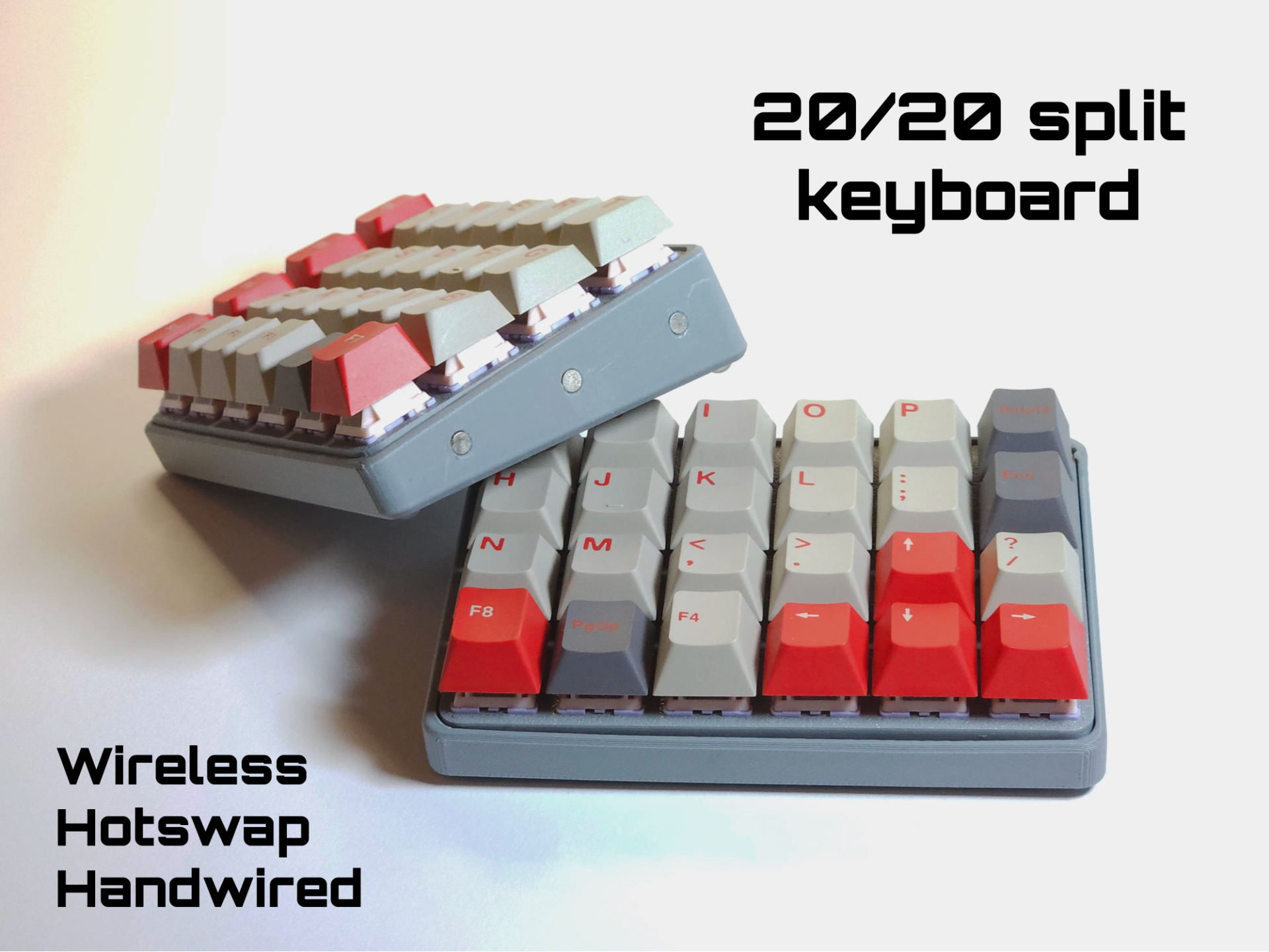 20/20 Split keyboard|Handwired, Hotswap, Wireless