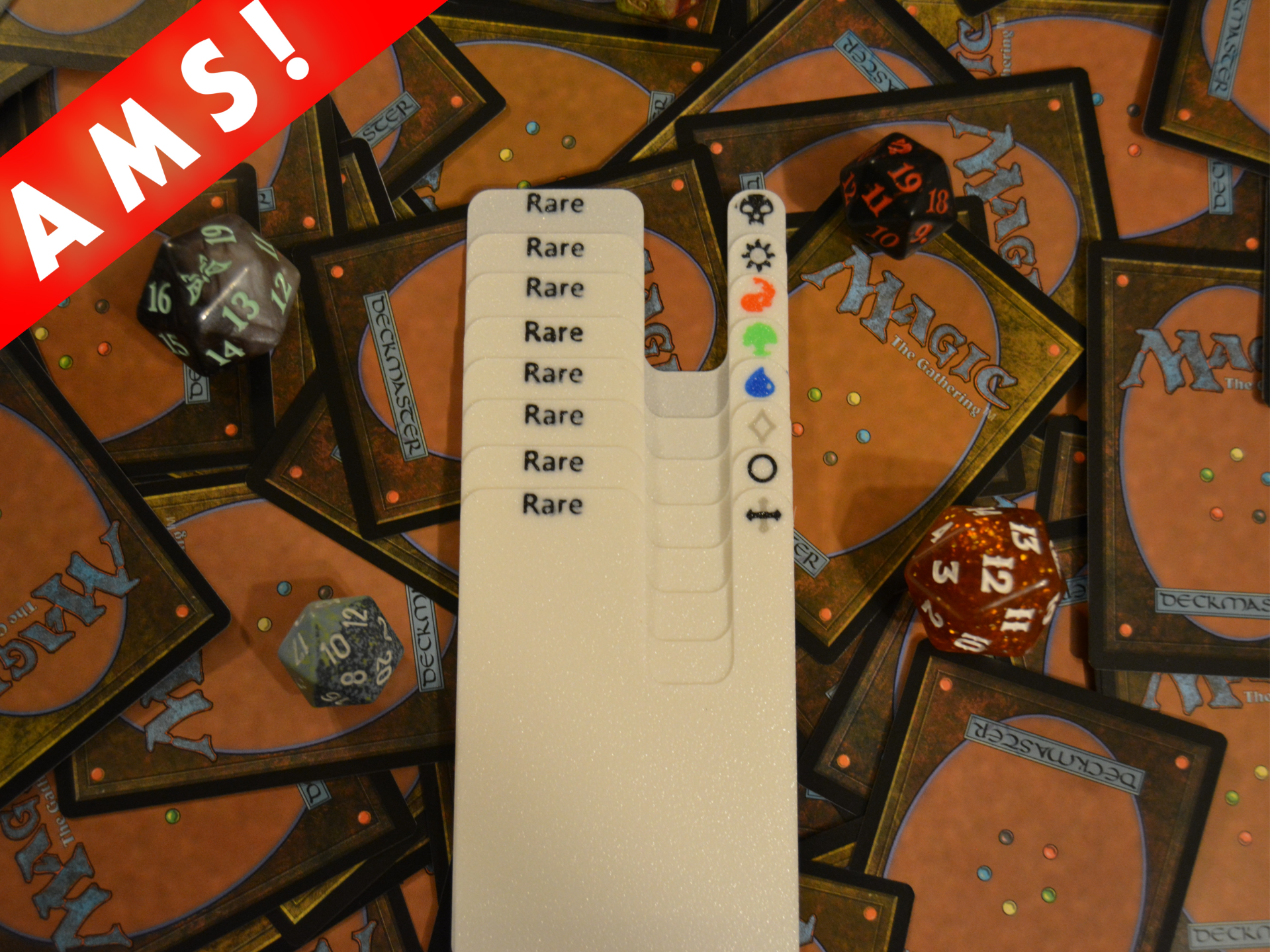 MTG-Portrait Rarity (Color) Dividers