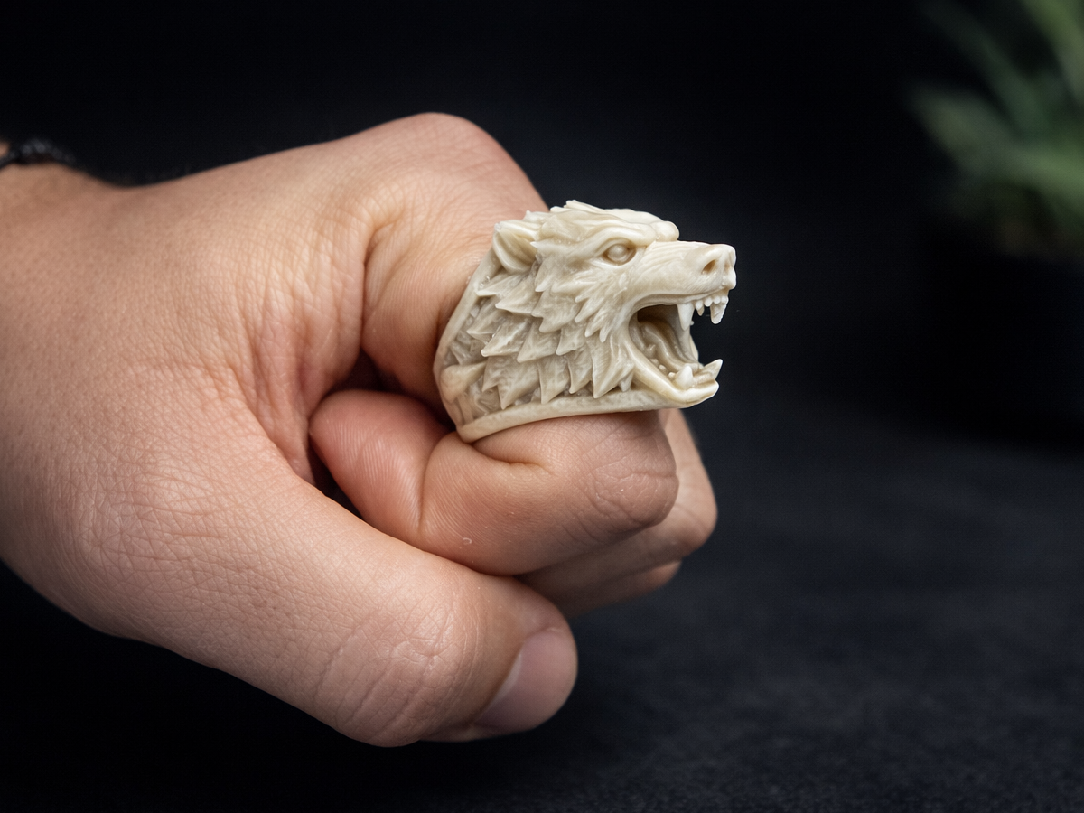 Wolf Ring - Moon Howl