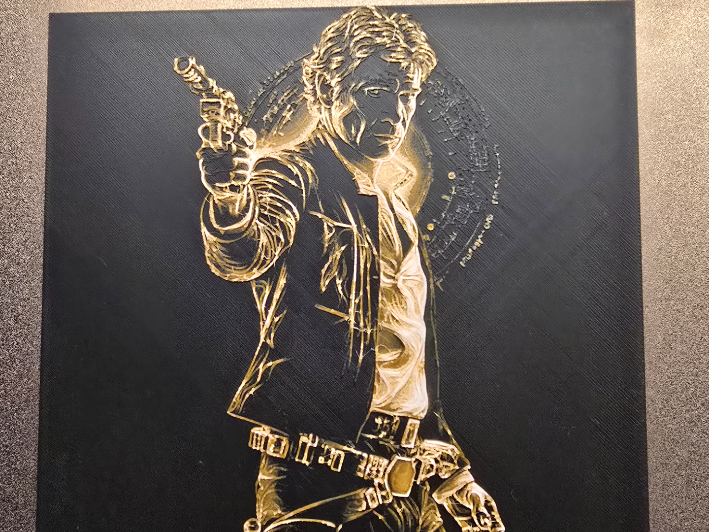 Star Wars - Han Solo Hueforge