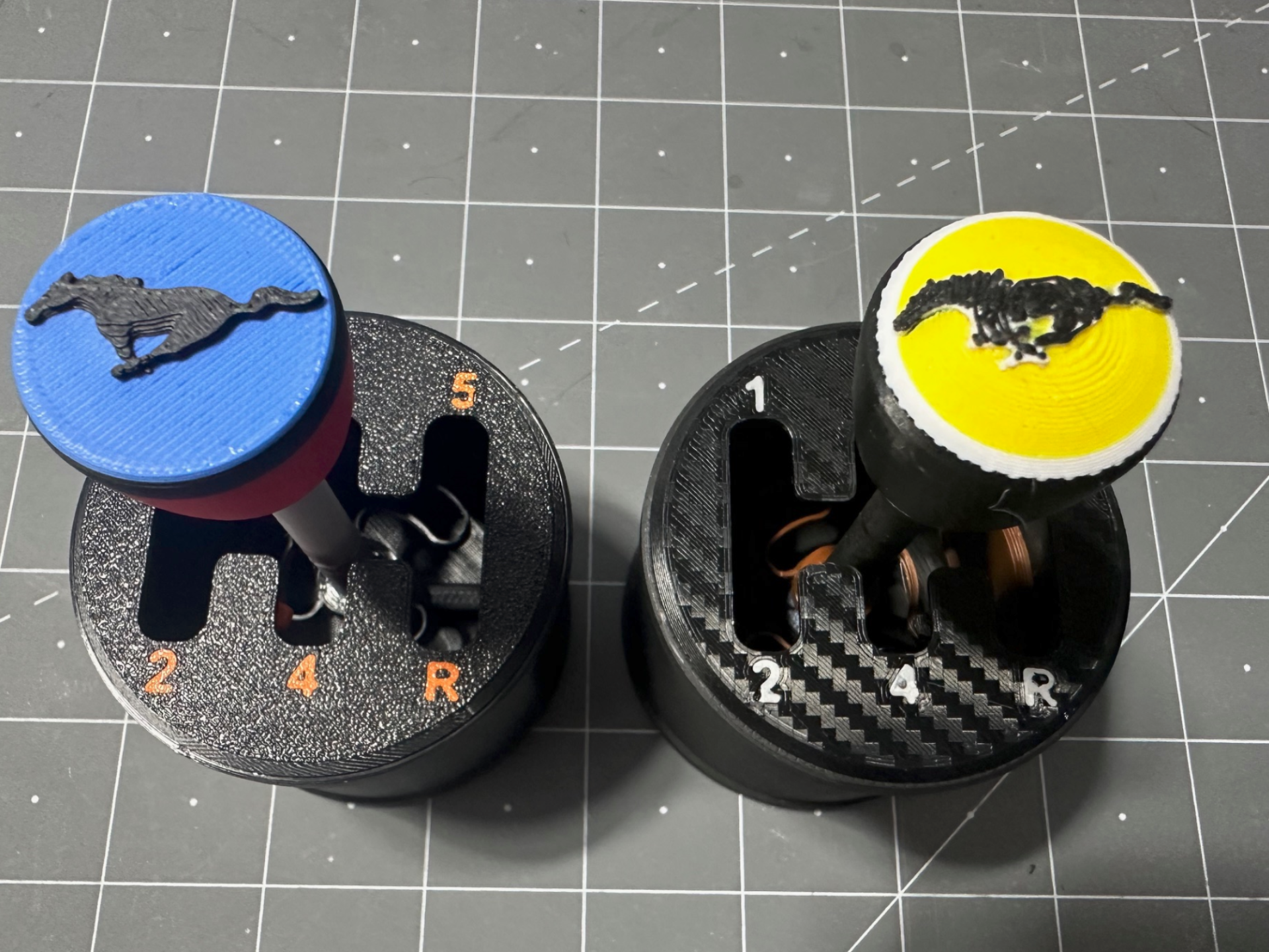 Shift Knob [Mustang] for Stick Shift Fidget Toy V2