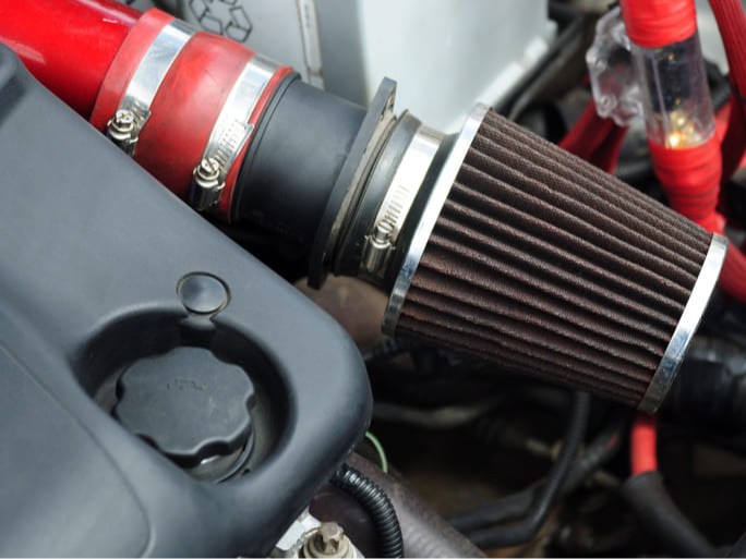 Air filter flange by M3D-Print
