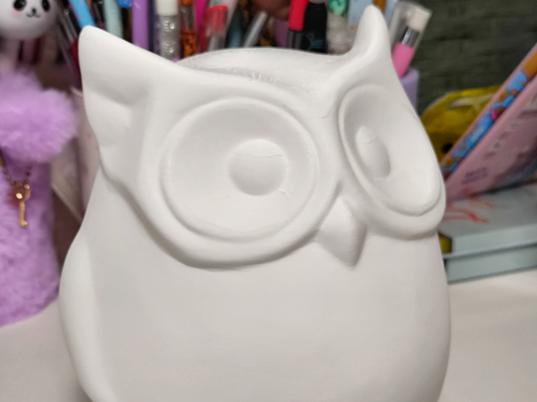 Owl-Shaped Piggy Bank
