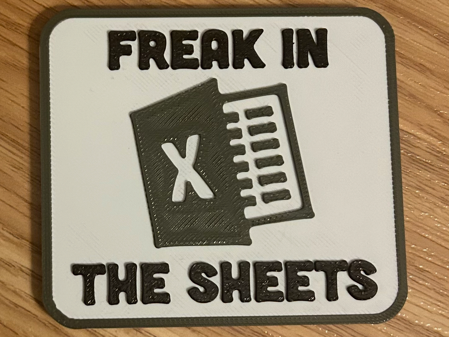 Freak In The Sheets Office Magnet