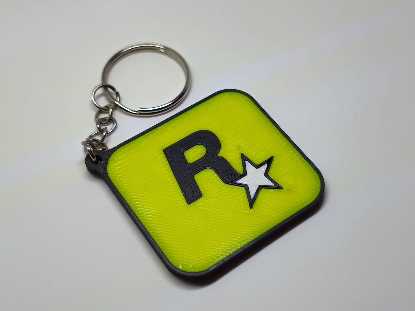 Rockstar Games Keychain