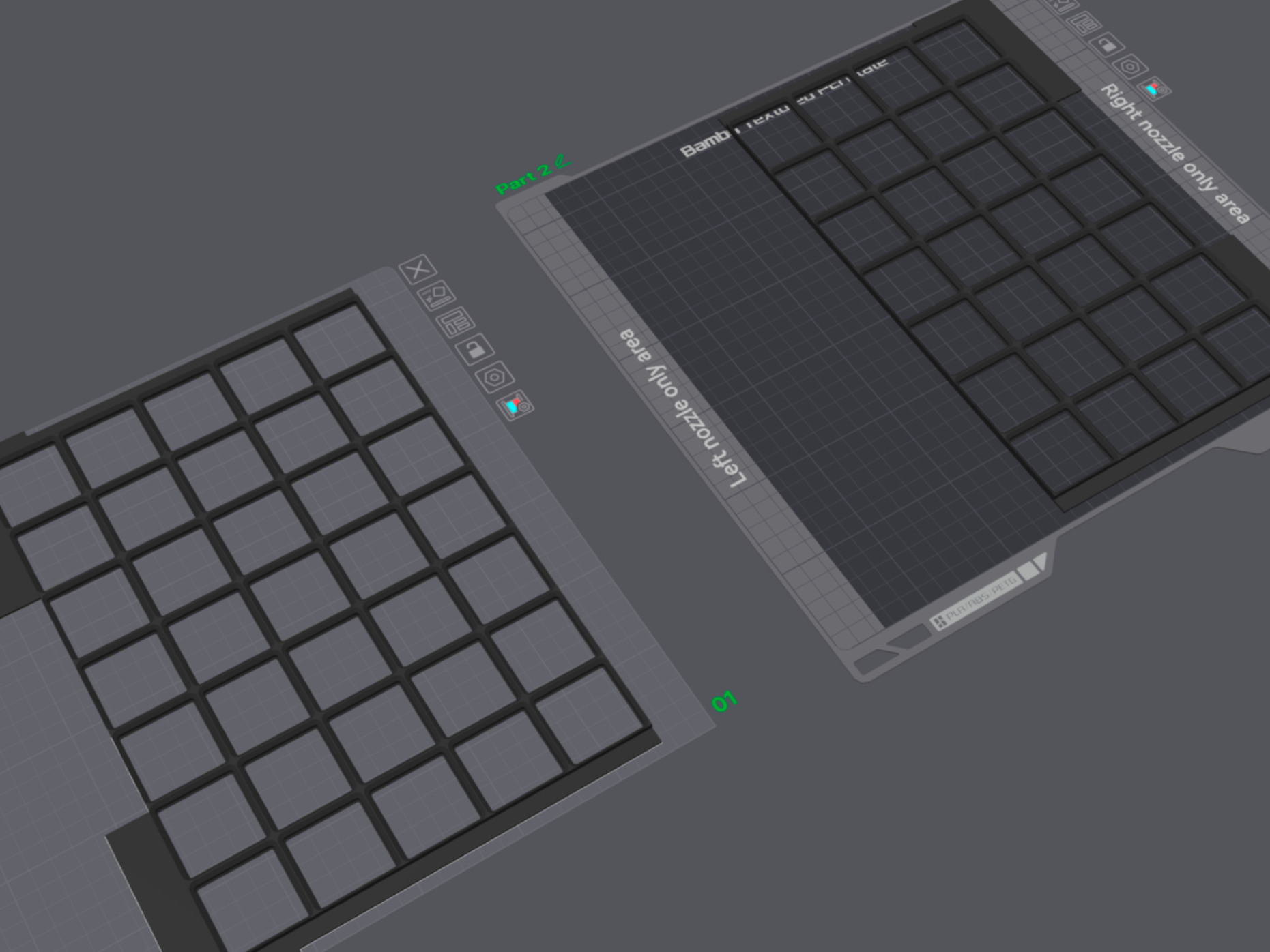 Bosch gridfinity L-boxx for Xl printers