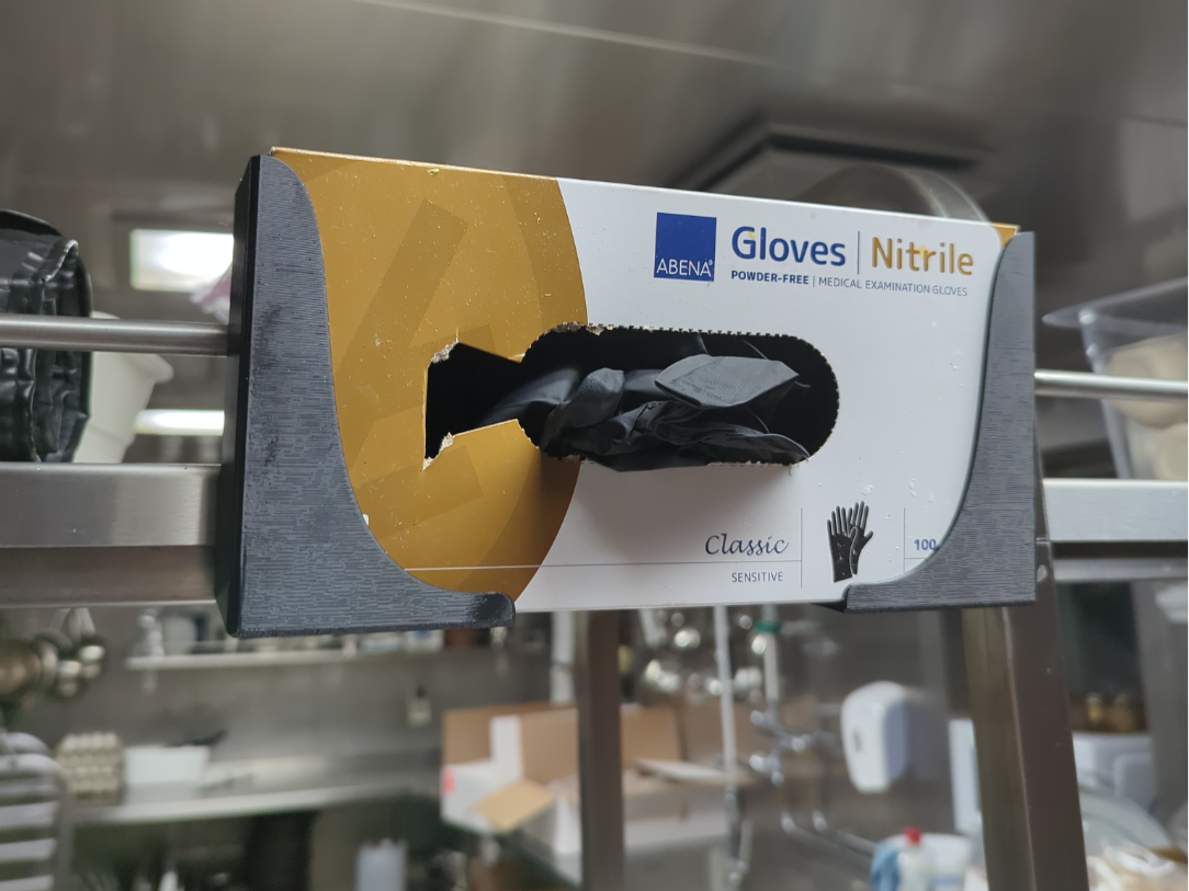 Variable Width Glove Box Holder